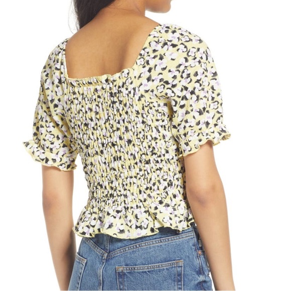 + VERO MODA+ Molea Floral Smock Top - Picture 2 of 6